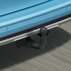 Vlečna kljuka fiksna fiksna, različica z nizko kroglo